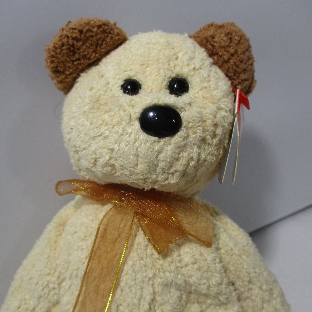 Ty Beanie Baby 2000 Huggy the Beige Bear